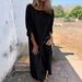 Cross-Border Summer European And American Foreign Trade Women's Clothing Robe Long Pants Loose Solid_ecoleips.com