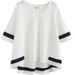 Women's Clothing Casual Suits Large Size, Age Reducing, Fat Slimming, Belly Covering, Summer Clothes, Fashionable, Leg Covering, Two Piece Suits_ecoleips.com