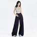 Wide Jeans For Women In Spring, High Waisted, Loose Fit, Slimming, Wide With A Versatile Drape, Straight Leg Floor Pants_ecoleips.com