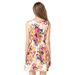 2023 European And American Women's Summer Plus Size Tank Dress, Printed Short Skirt, Sleeveless Floral Chiffon Dress_ecoleips.com
