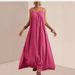 2026 European And American Cross-border Summer New Elegant Solid Color Strap Maxi Holiday Style Dress_ecoleips.com