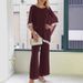 Women's Clothing Autumn New Sequin Exquisite Round Neck Suit_ecoleips.com