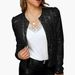 2026 Cross-Border Spring New European And American Women's Fashion Stand Collar Color-Block Sequin Short Casual_ecoleips.com