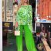 Women's Clothing New Color Chiffon Suit Casual Round Neck Printed Two Piece Suit_ecoleips.com