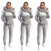 Women's Clothing Sexy Plush Hat Sequin Straps Slim Fit Two Piece Nightclub Clothes_ecoleips.com