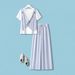 Women's Clothing Unique Suit Gentle Two Piece Suit Beautiful And Fashionable Suit_ecoleips.com
