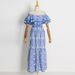Women's Clothing Temperamental Lady Style Long Skirt For Women Double Layer Lotus Leaf One Shoulder Embroidered Women's Long Dress_ecoleips.com