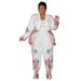 Women's Clothing Autumn and Winter New Printed Jacket Suit Casual Pants _ecoleips.com