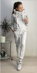 2021 European And American Women's Autumn/Winter Hot-Selling New Fleece Fashion Casual Sports Suit Sweatshirt_ecoleips.com