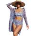 Women's Clothing Sexy Beach Women's Swimsuit Bikini Three Piece_ecoleips.com