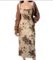 Elegant European And American Style Floral Print Camisole For Women, New Model With Off-the-shoulder Neckline, Low-cut,_ecoleips.com
