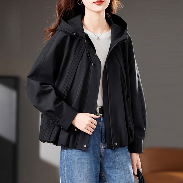 Short Trench Coat For Women, Spring And Autumn 2025 New Trendy Casual Fashion High-end Jacket Top_ecoleips.com
