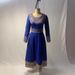 Voya Women's European And American Retro Dress, Cross-border Foreign Trade Fashion Printed High-waisted Long-sleeved Long Skirt For_ecoleips.com