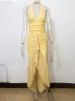 Mozision Mesh Deep V Neck Backless Sexy Maxi Dress Women Elegant Halter Off-shoulder Sleeveless Ruffled Club Party Long Dress_ecoleips.com