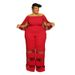 Women's Clothing Plus Size Women's Sexy Color Block Jumpsuit Fashion Long Sleeve For Formal & Casual For Women_ecoleips.com
