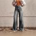 Retro High-Waisted Wide-Leg Jeans – Vintage Washed Denim Pants For Women (Light Blue/Deep Blue/Brown, S-3XL)_ecoleips.com