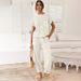 Women's Clothing Popular Sweater Suits For Women, Two Piece Knitted Tops, High Waisted Pants, Sportswear, Casual Home Wear Suits_ecoleips.com