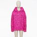 Women's Clothing New Celebrity Fashion Rose Pink Series Jacquard Heavy Beaded Short Sleeved Dress_ecoleips.com