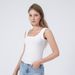 2025 Autumn New Pure Cotton Women's Tank Top Without Chest Pads, Suitable For Outerwear Or Layering, Slim Fit, Short_ecoleips.com