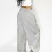 AC643 Cross-border Y2K Retro Gray Wide-leg Sweatpants Wom, Hip-hop Jazz Dance Sports Pants, Loose Casual Pants For_ecoleips.com