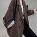 Women's Stylish Elegant Casual Suit Jacket Spring Autumn New Arrival 2025_ecoleips.com