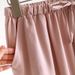 Summer Cotton Oversized Loose Pajama Pants For Men's And Women's Thin Loose Solid Color Long Pants Sleepwear Pajama Trousers_ecoleips.com