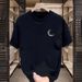 Short Sleeve Men's T-Shirt Trendy 2025 Summer New Loose Simple Heavyweight Couple Casual Top_ecoleips.com