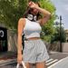 2026 Cross-border Vertical Striped Mid-Waist Wide-Leg Pants Women's Elegant Commuting European And American Style_ecoleips.com
