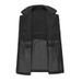 Women's fashion fur one with velvet thick suit collar wear loose plus fat plus leather coat on both sides_ecoleips.com