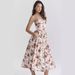 2026 Cross-Border European American Summer Women's New Fashion Sweet And Spicy Floral Mid-Length Dress With Backless_ecoleips.com