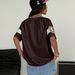 Retro Vintage Football Jersey For Women - Stretchy Slim Fit Sporty Tee With Breathable Fabric (S-3XL) | Trendy Soccer Shirt For Casual Wear & Training_ecoleips.com
