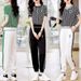 Women's Suit 2023 Summer New Fashionable And Elegant Casual Two-Piece Set For Ladies_ecoleips.com