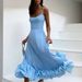 Women's Clothing New Fashion Slim Suspender Swing Three Dimensional Flower A Line Skirt_ecoleips.com