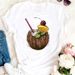 Summer European And American Cross-border Foreign Trade Plus-size T-shirt, Round-neck Casual Loose-fitting Short-sleeve_ecoleips.com