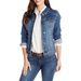 Women's Slim Fit Denim Jacket - Stretch Cotton Casual Coat (Blue/Black/Light Blue/Dark Blue), S-3XL_ecoleips.com