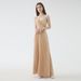 Verve French Style Backless Socialite Elegant Evening Strap For Women 2025 Summer Light Niche Party Pleated Dress_ecoleips.com