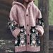 3D Halloween Animal Print Hooded Cape – Lightweight Polyester Costume Cloak (30 Colors, S-5XL, Unisex)_ecoleips.com