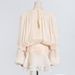 Women's Clothing Puff Sleeve Ruffled Short Skirt Pleated Design Mesh Short Dress_ecoleips.com