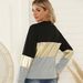 Aria Basics Aria Basics Casual European American Cross-border T-shirt Base Shirt, Trendy Women's Autumn And Winter New Long-sleeve Top With Gold_ecoleips.com