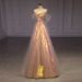 2025 New Style Mesh Slim Annual Banquet Host Mermaid One Shoulder Evening Dress Female_ecoleips.com