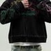 Unisex Loose Fit Hoodie European American Style Trendy Dark Print Hip Hop Sweatshirt for Women_ecoleips.com