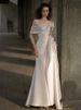 Spring Light Wedding Dress | Elegant Satin A-Line Bridal Gown With Small Train | Perfect For Outdoor, Beach & Destination Weddings | S-XXXL_ecoleips.com