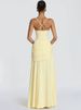 Blifanbo Elegant Ruched Sexy Maxi Dress Women Bodycon Backless Sleeveless High Waist Solid Club Party Long Dress Spring Summer_ecoleips.com