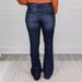 Women's Clothing High Waist Elastic Flared Pants_ecoleips.com