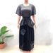 Women's Clothing Printed Gold Stamped Swing Flower Suit Skirt_ecoleips.com
