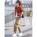 2025 New Suit, Stylish And Versatile T-shirt Jacket, Solid Color Slimming Casual Pants, Age-reducing Two-piece Set_ecoleips.com