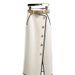 High-Waisted A-Line Skirt With Back Slit – Thick Winter White Pencil Skirt For Pear Shape (S-3XL)_ecoleips.com