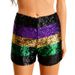 Aria Basics Aria Basics Shorts Sexy Girl Elastic Cross-Border Fashion Multi-Color Stage Women's Clothing Party European And American Sequin Hot_ecoleips.com