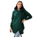 "Women's Fleece-Lined Zip Hoodie – Oversized Fit & Cozy Comfort (S-5XL, Polyester Blend, 10 Colors)"_ecoleips.com