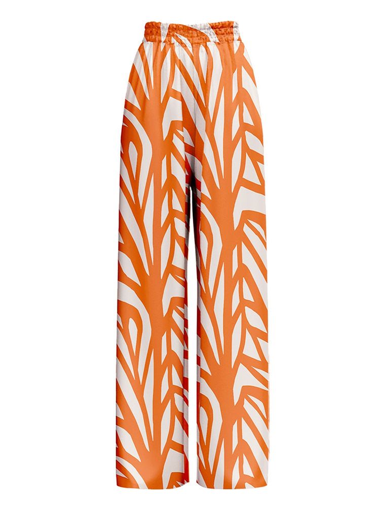 Women's Three Piece Swimsuit Style Striped Print Cover Up Sun Protection Foreign Trade_ecoleips.com
